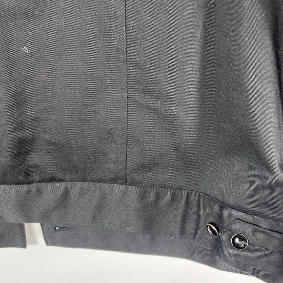 Riccio Essentials Black Gold Paisley Button Front Women's‎ Jacket Size Large - Picture 15 of 16